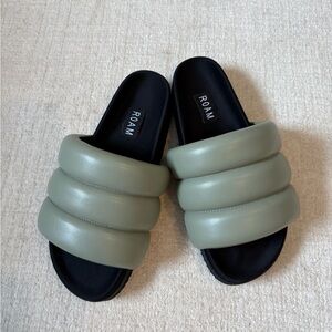 ROAM Olive Slide Sandals